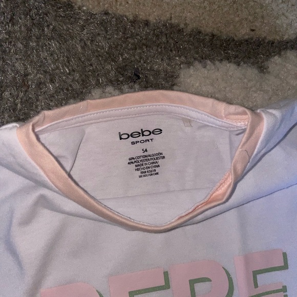 Girls size 4 three piece athletic bundle puma romper and Bebe athletic leggings - Picture 3 of 6